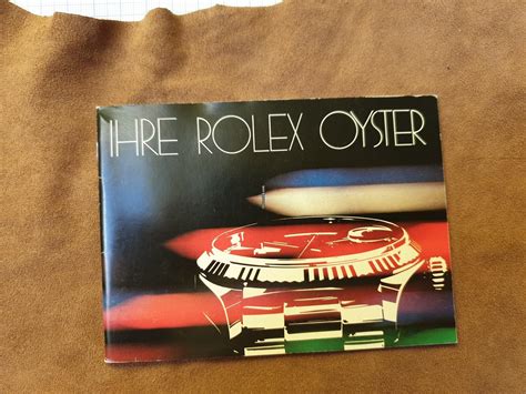 rolex oyster booklet|Rolex Oyster for sale.